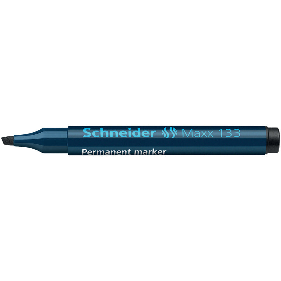 Permanentmarker Maxx 133, Keilspitze, nachfüllbar, 1-4mm, schwarz SCHNEIDER SN113301 SCHNEIDER 113301 Keilspitze