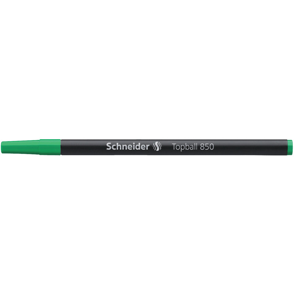 Tintenrollermine Topball 850, Euro-Format, 0,5mm, grün SCHNEIDER 8504 SCHNEIDER SN8504