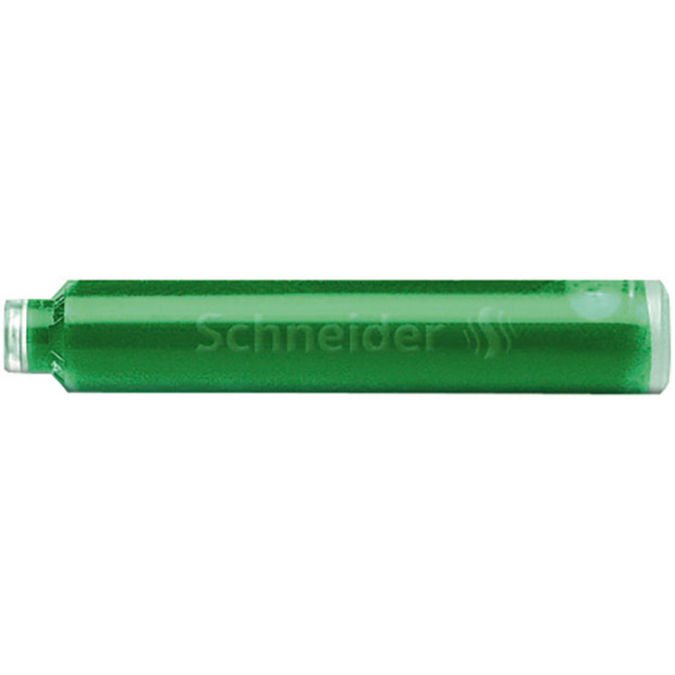 Tintenpatrone Standard für Füllhalter, grün, 6er Schachtel SCHNEIDER SN6604