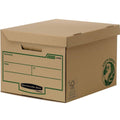 Klappdeckelbox Earth 10 Stück braun BANKERS BOX 4472205 FELLOWES 4472205