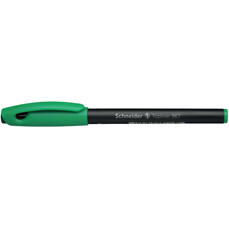Fineliner Topliner 967, 0,4 mm, grün SCHNEIDER SN9674 SCHNEIDER SN9674 0,4mm
