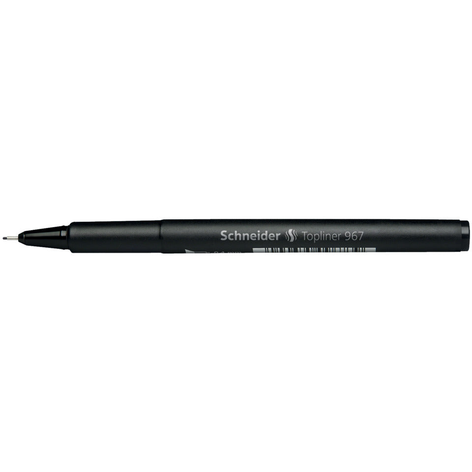 Fineliner Topliner 967, 0,4 mm, schwarz SCHNEIDER SN9671 SCHNEIDER SN9671 0,4mm