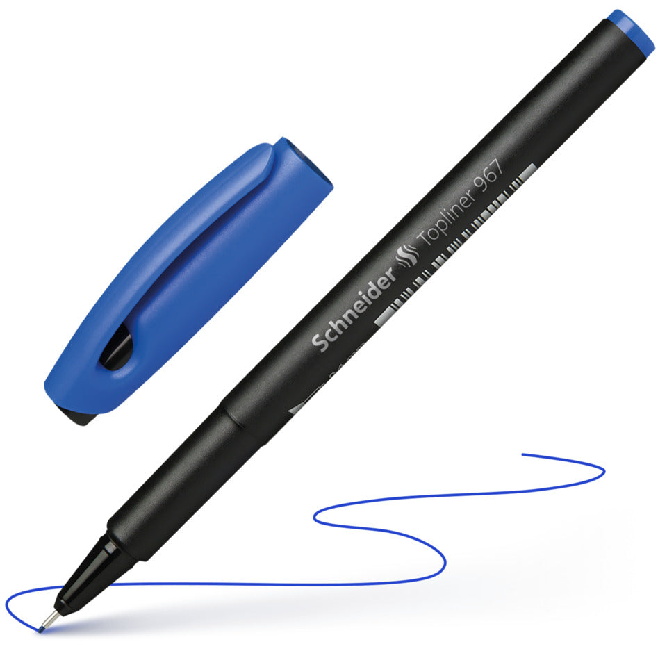 Fineliner Topliner 967, 0,4 mm, blau SCHNEIDER SN9673 SCHNEIDER SN9673 0,4mm