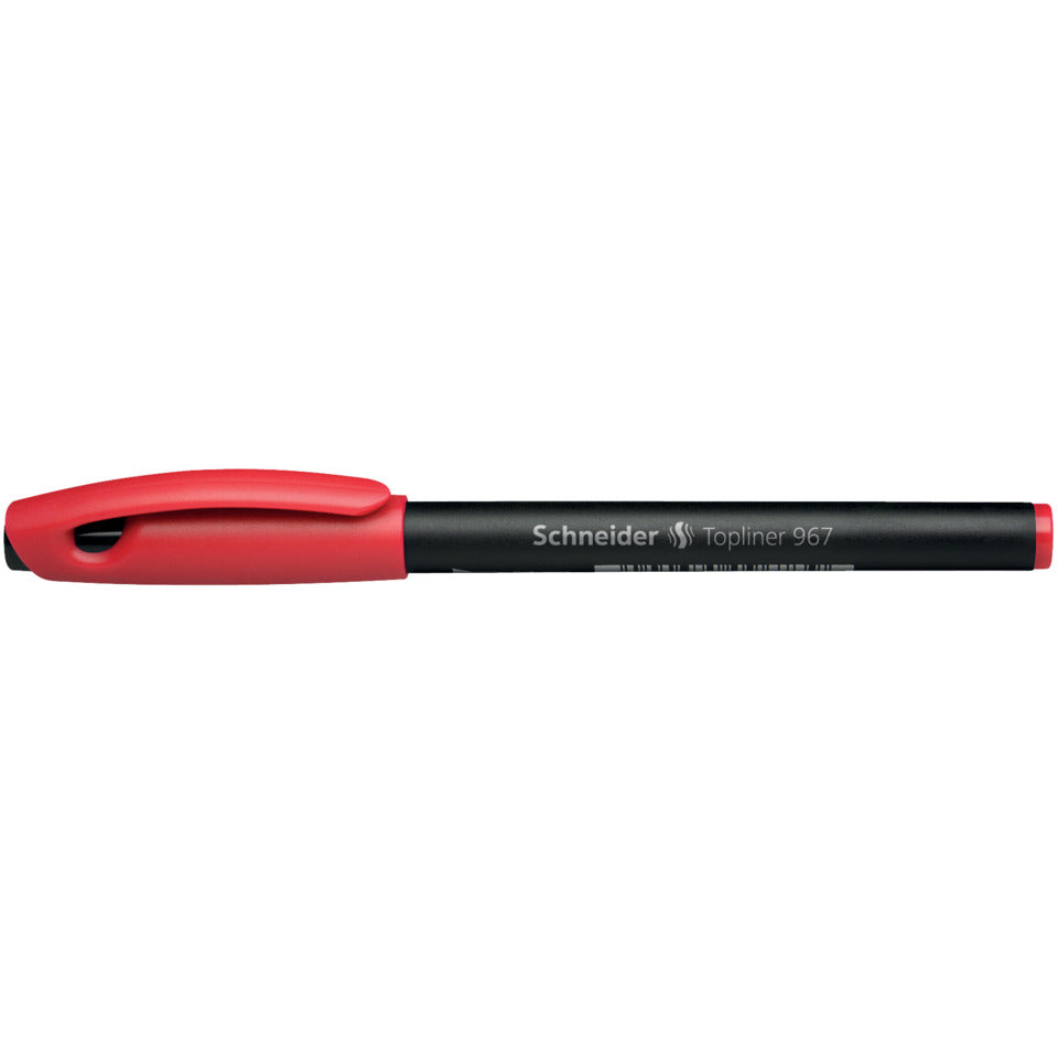Fineliner Topliner 967, 0,4 mm, rot SCHNEIDER SN9672 SCHNEIDER SN9672 0,4mm