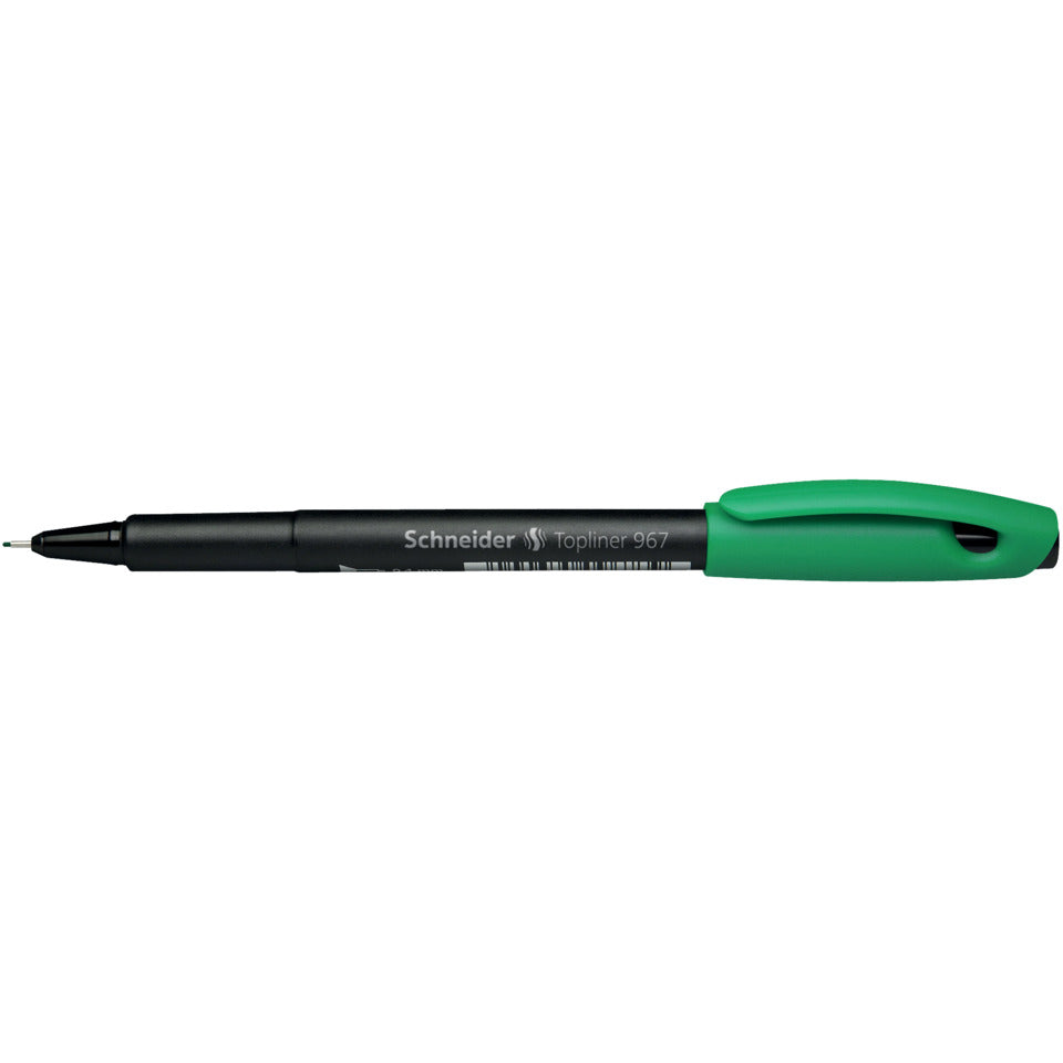 Fineliner Topliner 967, 0,4 mm, grün SCHNEIDER SN9674 SCHNEIDER SN9674 0,4mm