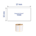 Rollen-Etiketten, 57x32mm, 400 Stück, weiß AVERY ZWECKFORM A1933084 ZWECKFORM A1933084 Folie