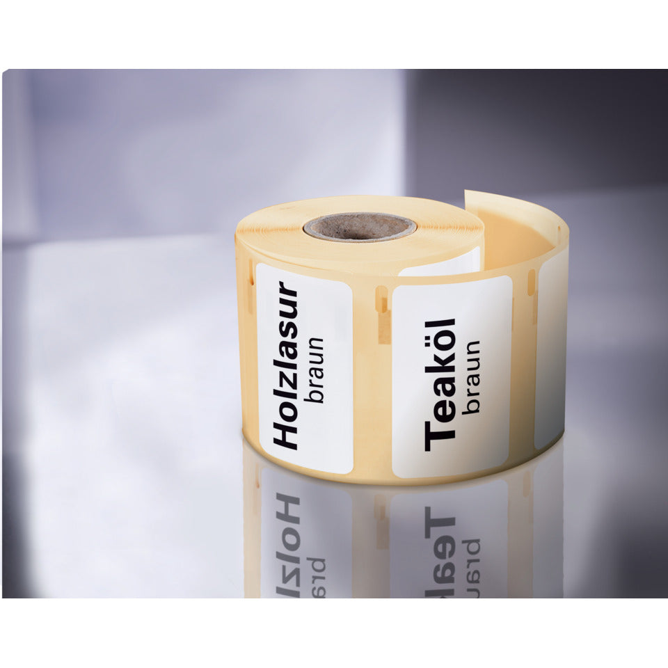 Rollen-Etiketten, 57x32mm, 400 Stück, weiß AVERY ZWECKFORM A1933084 ZWECKFORM A1933084 Folie