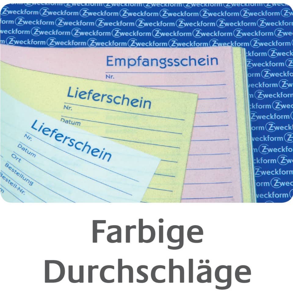 Rapport, A5, selbstdurchschreibend, 2x40 Blatt AVERY ZWECKFORM 1776 ZWECKFORM 1776 2x40Bl