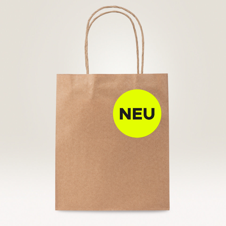 Farbige Etiketten, Ø63,5cm, 300 Stück, neongelb AVERY ZWECKFORM L7670Y-25 AVERY ZWECKFORM L7670Y-25 63,5