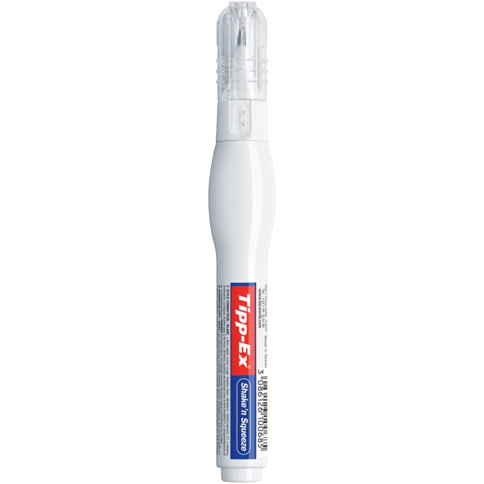 Korrekturstift Shaken Squeeze   8ml weiß TIPP-EX 8024203 TIPP EX 8024203 8ml weiß