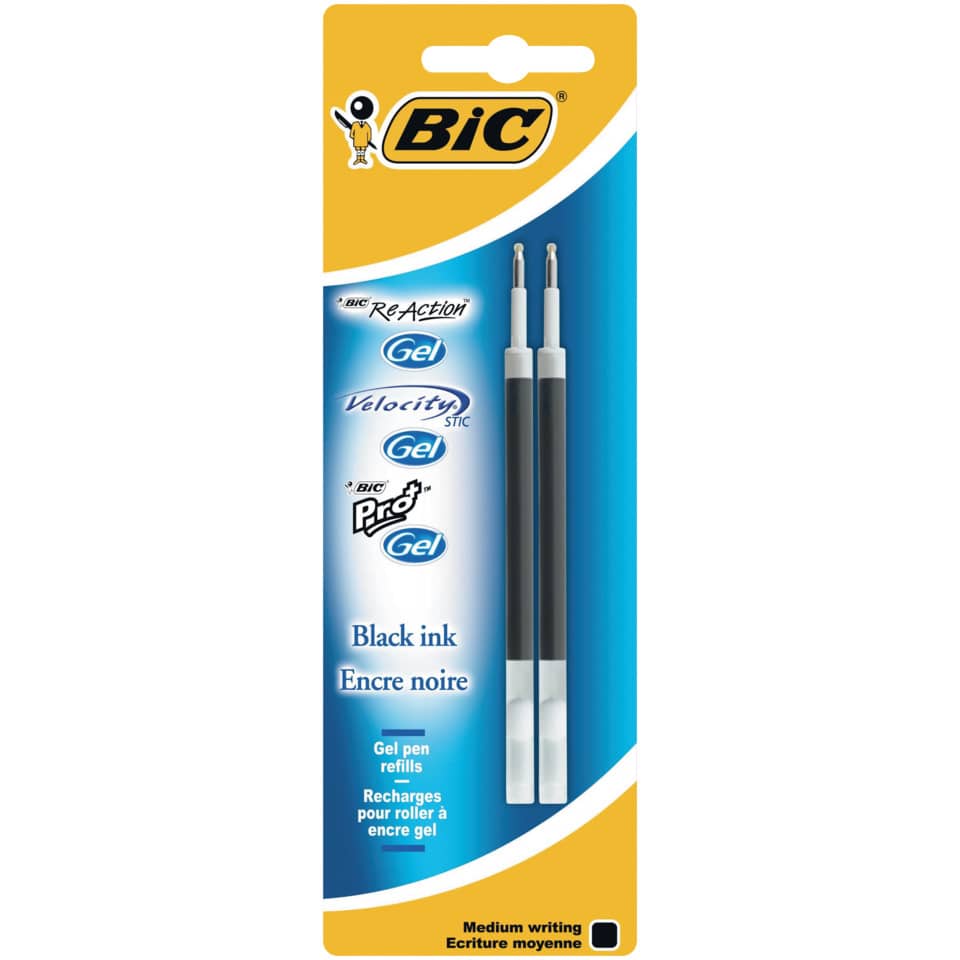 Gelmine, für Gel-ocity®, schwarz, Blister 2 Stück BIC 862228 BIC 862228  2St.