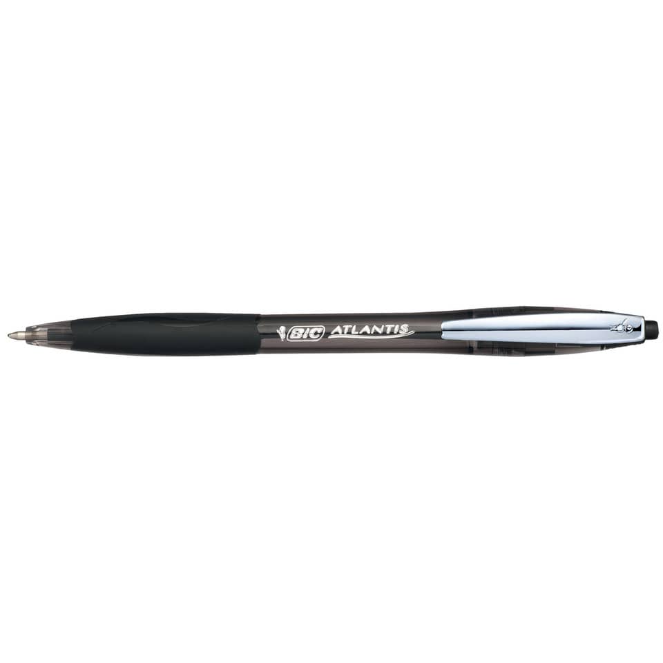 Kugelschreiber ATLANTIS® Soft, 0,4 mm, schwarz BIC 9021332 BIC 9021332/831324  Premium