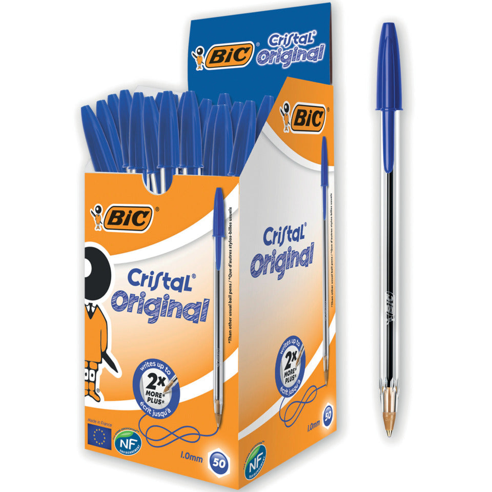 Kugelschreiber Cristal® Original, 0,4 mm, blau BIC 8373609 BIC 8373609 802156