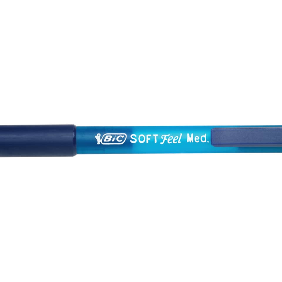 Druckkugelschreiber Soft Feel®, 0,4 mm, blau BIC 8373982 BIC 8373982/837391 Clic