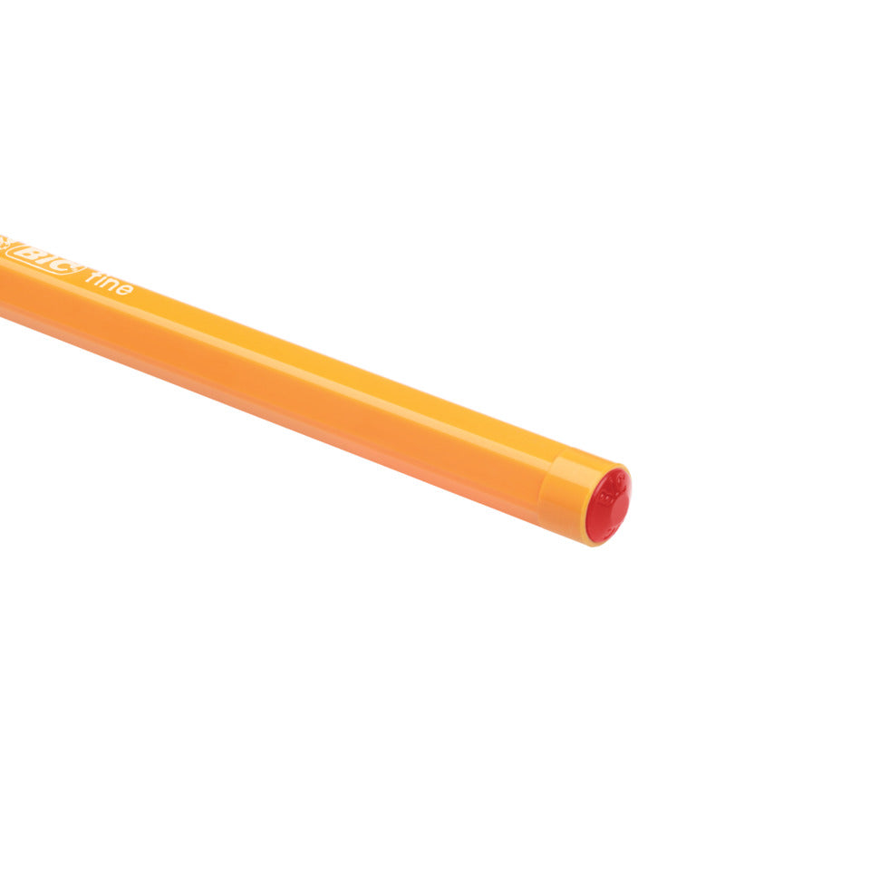 Kugelschreiber Orange Original fine, Kappenmodell, 0,35 mm, rot BIC 8099241 BIC 8099241/1199110112