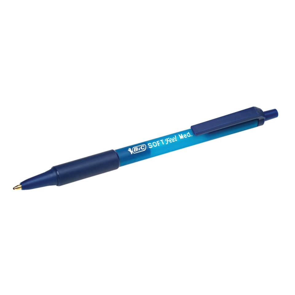 Druckkugelschreiber Soft Feel®, 0,4 mm, blau BIC 8373982 BIC 8373982/837391 Clic