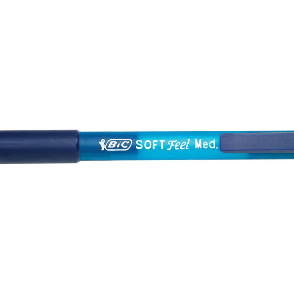 Druckkugelschreiber Soft Feel®, 0,4 mm, blau BIC 8373982 BIC 8373982/837391 Clic
