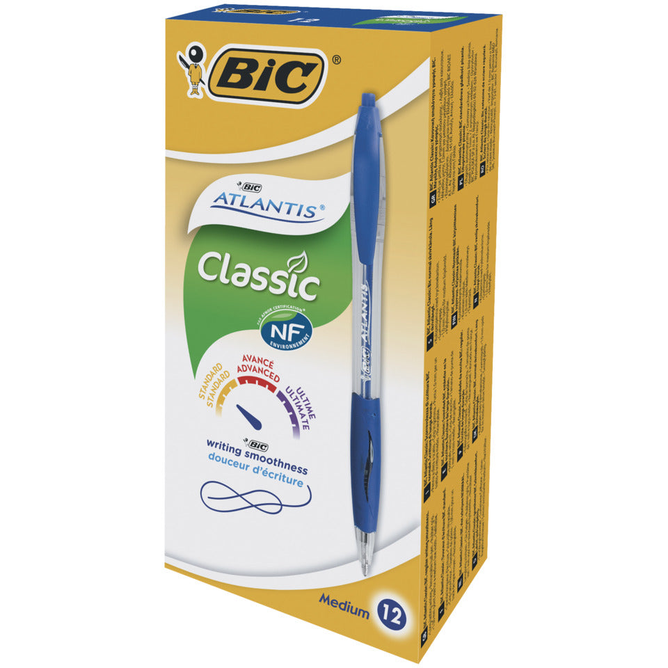 Kugelschreiber ATLANTIS® Classic, 0,4 mm, blau BIC 8871311 BIC 8871311 Druckmechanik