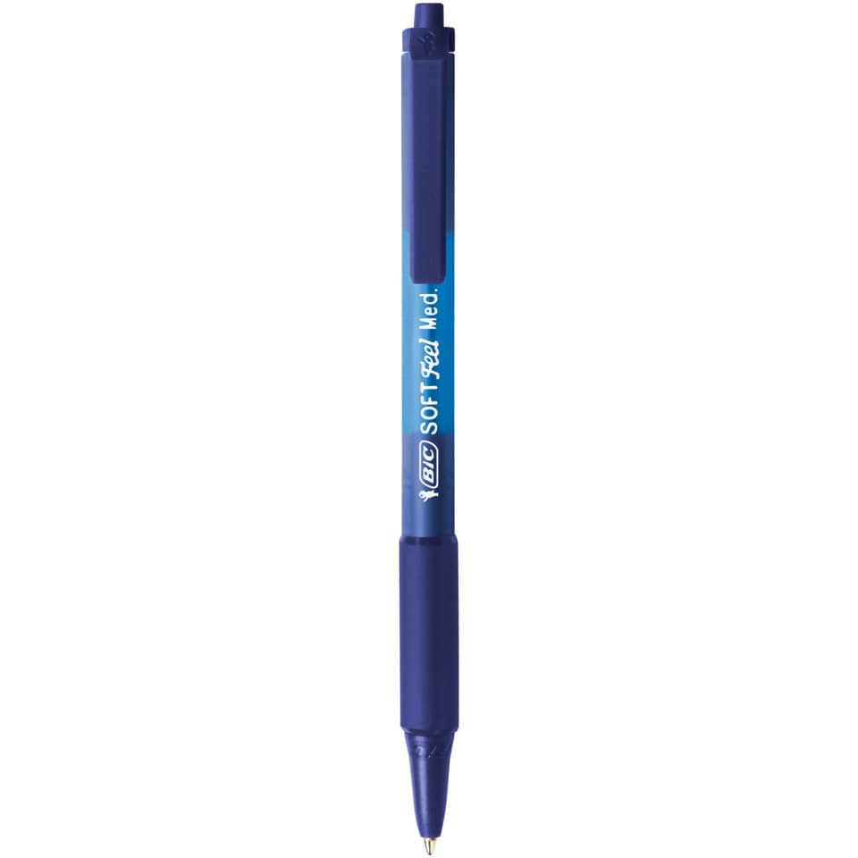 Druckkugelschreiber Soft Feel®, 0,4 mm, blau BIC 8373982 BIC 8373982/837391 Clic