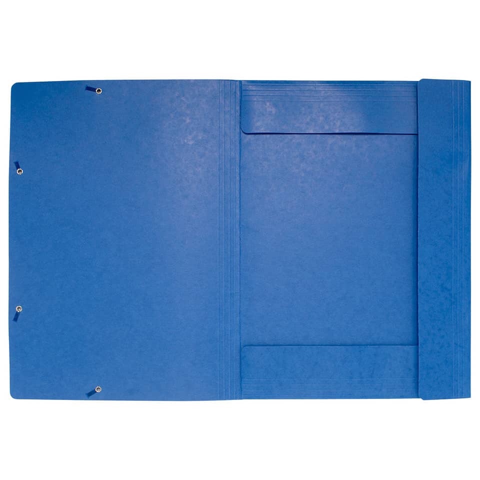 Sammelmappe aus Colorspan-Karton 600g/m², A3 blau EXACOMPTA 59507E EXACOMPTA 59507E A3