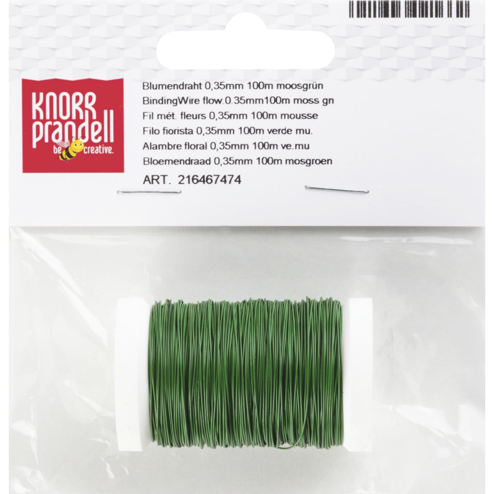 Blumendraht, 100m, moosgrün KNORR PRANDELL 216467474 KNORR prandell 21-6467474