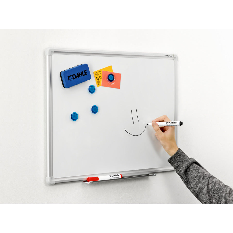 Whiteboardtafel, 90x120cm, Alurahmem, weiß emailliert DAHLE 96111-20113 DAHLE 096111-20113 weiß emailliert