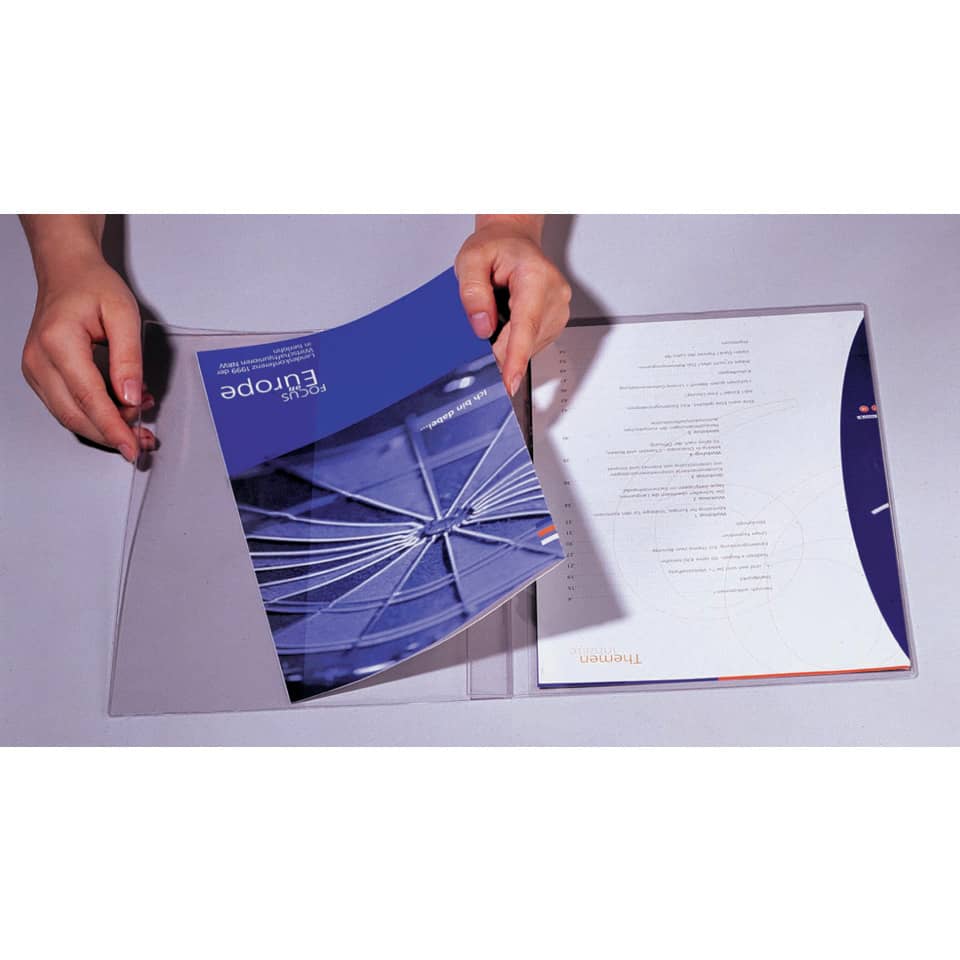 Sichthefter glasklar, DIN A4, Weichfolie, 223 x 313 mm, transparent DURABLE 2512 19