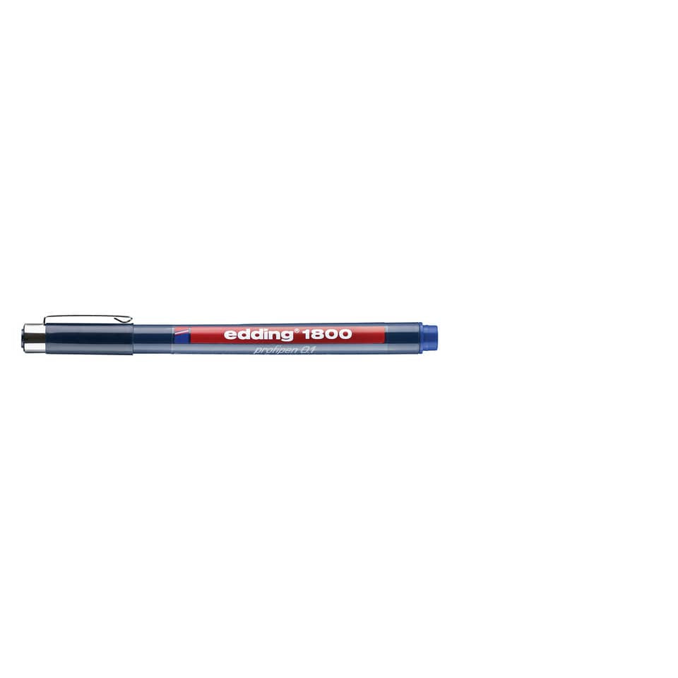 Präzisionsfeinschreiber 1800, 0,1mm, blau EDDING 1800-01-003 EDDING 4180001003 0,25mm