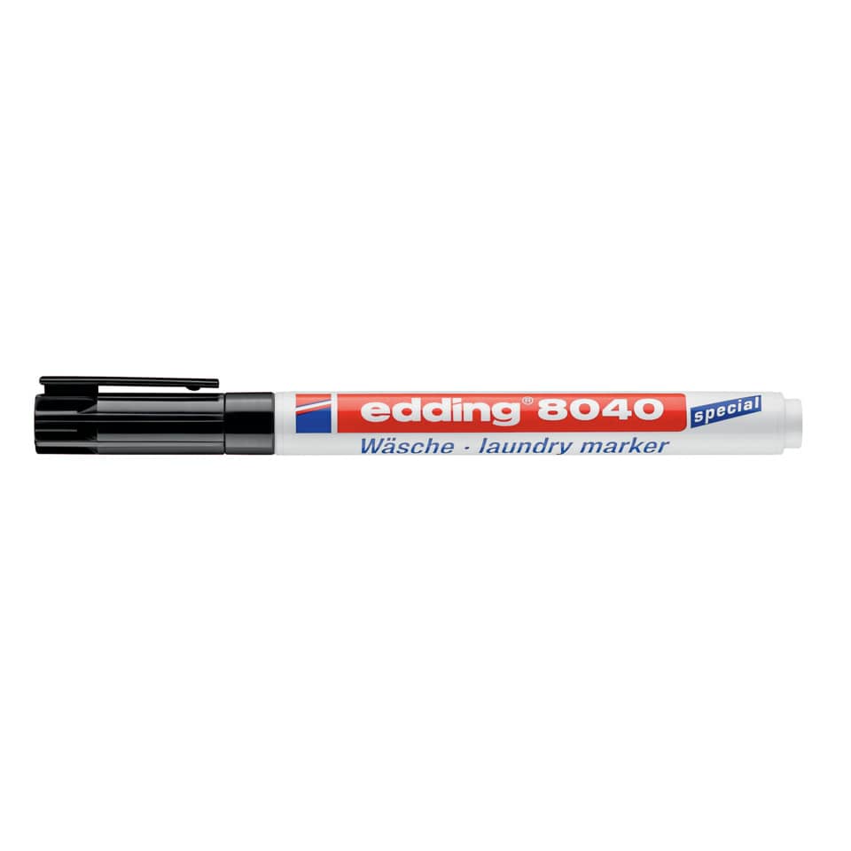 Wäschemarker 8040, 1mm, schwarz EDDING 48040001 EDDING 8040 001