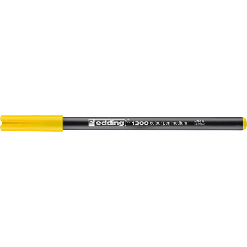 Faserschreiber 1300, 2mm, Rundspitze, gelb EDDING 41300005 EDDING 1300-005