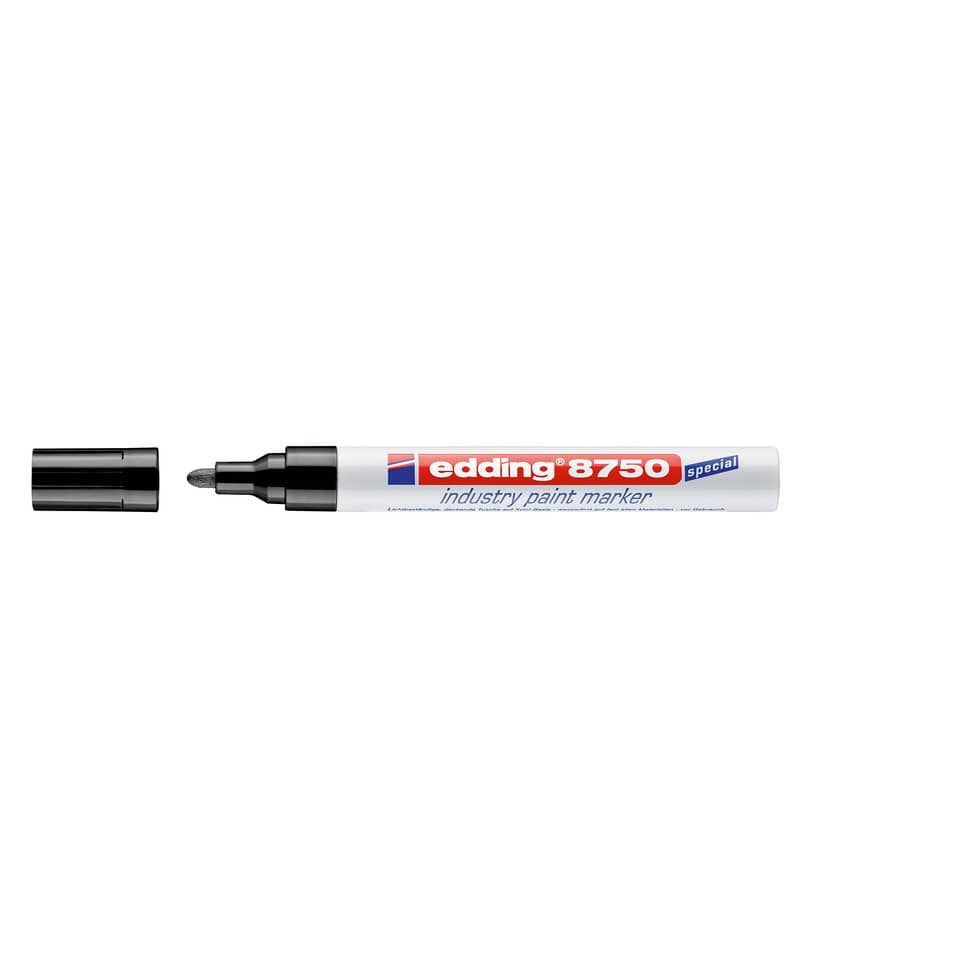 Industrielackmarker 8750, 2-4mm, schwarz EDDING 4-8750001 EDDING 8750-001