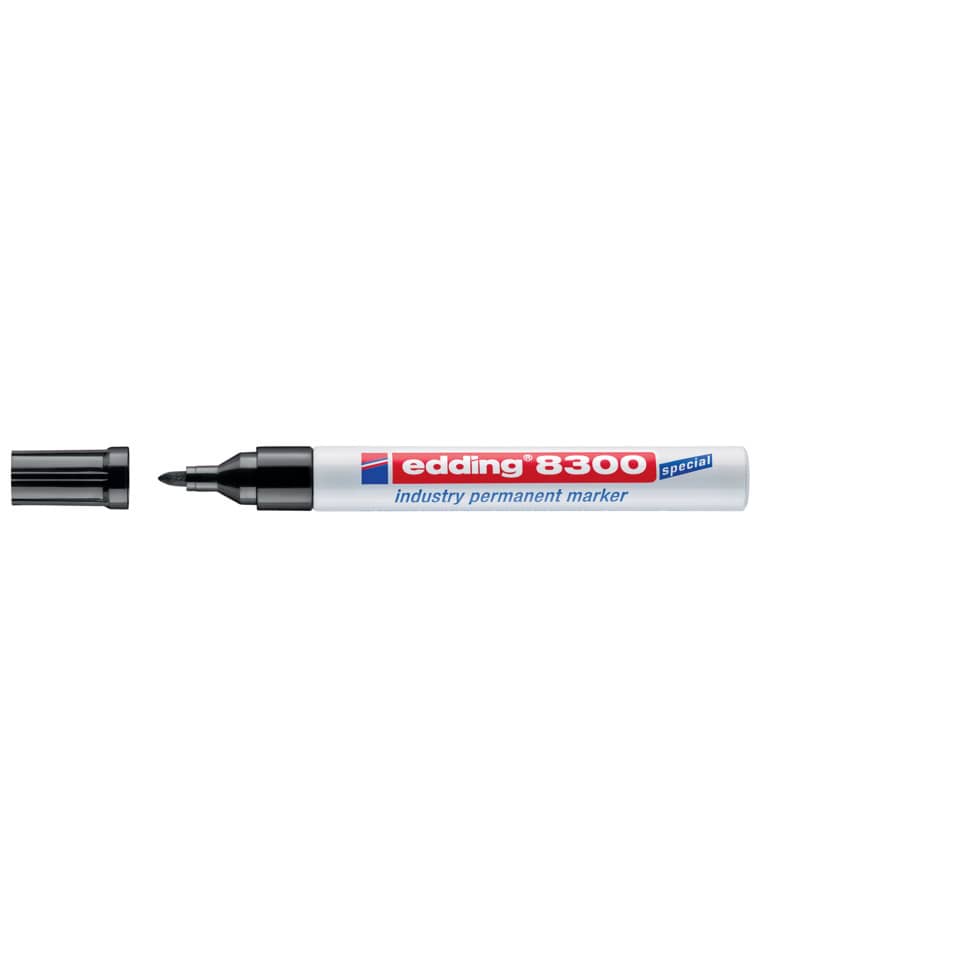 Industriemarker 8300, 1,5-3mm, schwarz EDDING 4-8300-001 EDDING 8300-001 1,5-3mm