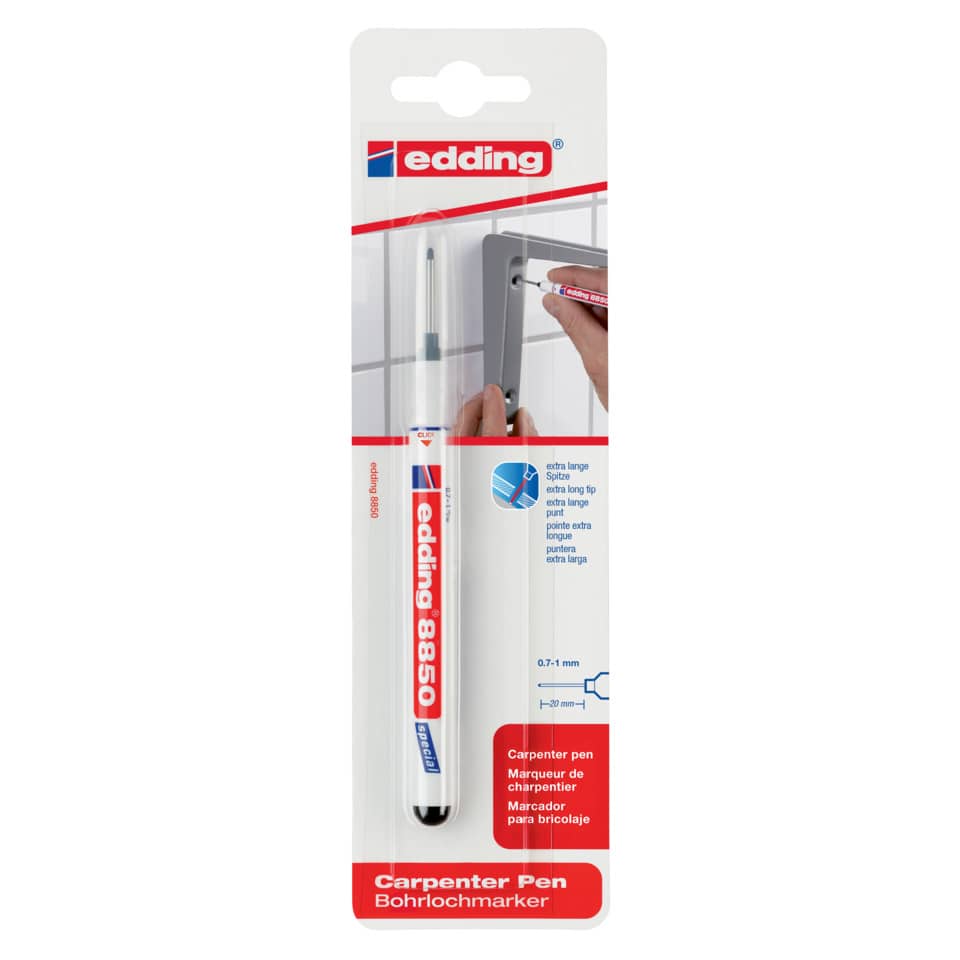 Bohrlochmarker 8850 DIY, 1mm, schwarz EDDING 8850-1-1001