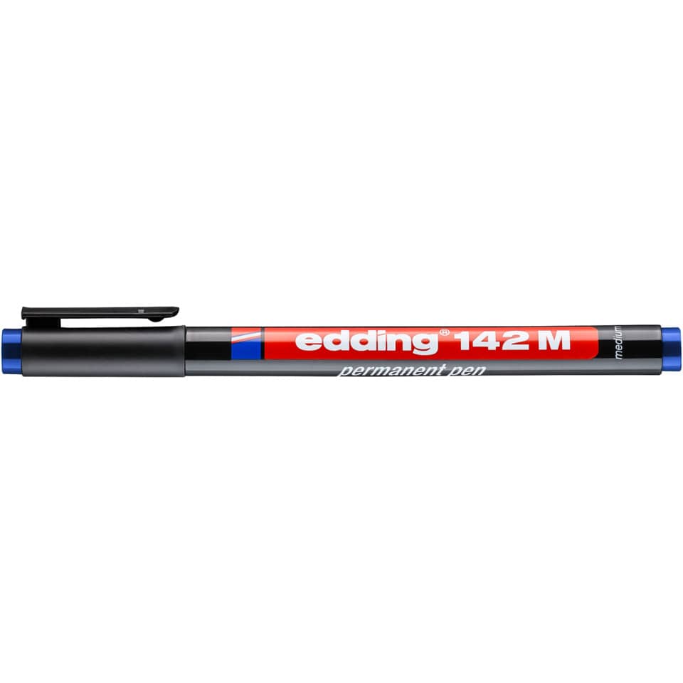 Permanentmarker 142M, 1,0mm, blau EDDING 142 003 EDDING 4-142-003 permanent