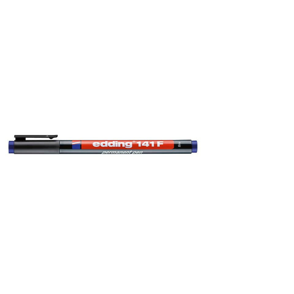 Permanentmarker 141F, 0,6mm, blau EDDING 4141003 EDDING 4-141-003 permanent