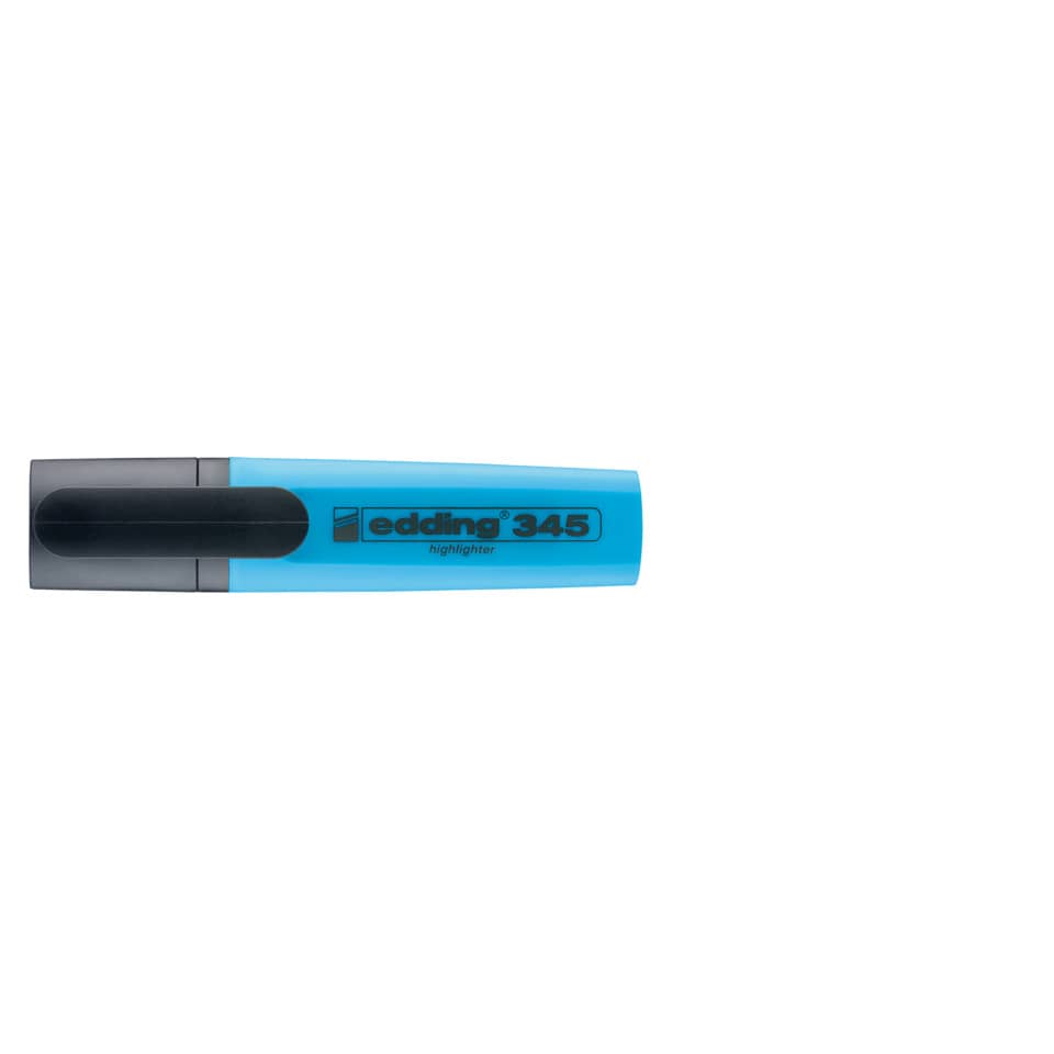 Textmarker 345, 2-5mm, hellblau EDDING 345-010