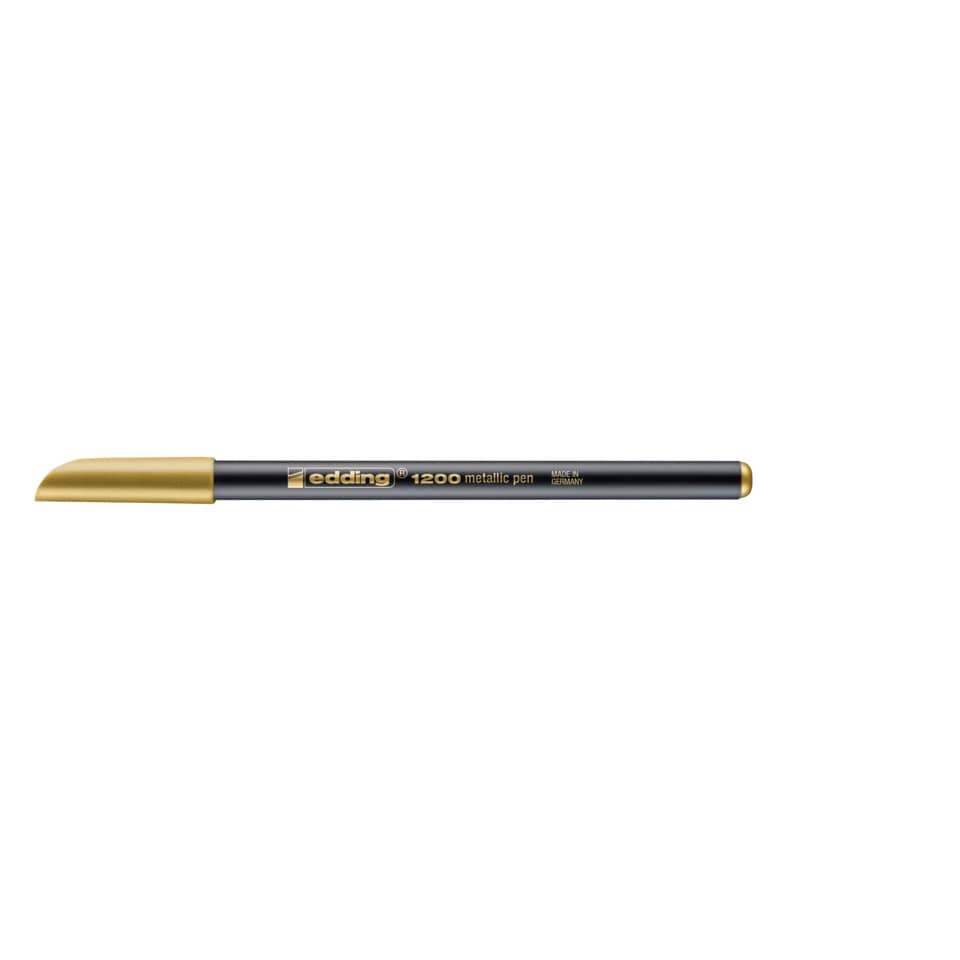 Faserschreiber 1200, 1-3mm, Rundspitze, gold-metallic EDDING 41200053 EDDING 4-1200053