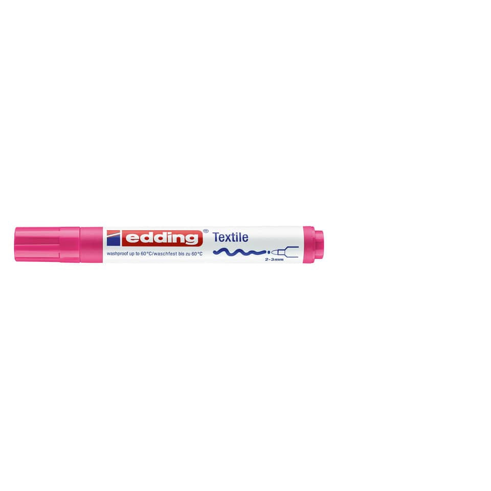 Textilmarker 4500, 2-3mm, neonpink EDDING 44500069 EDDING 4500 69 2-3mm