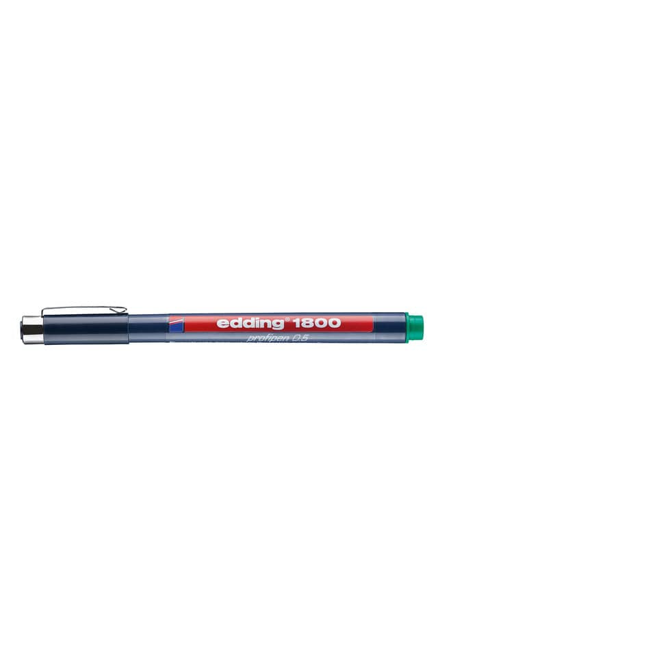 Präzisionsfeinschreiber 1800, 0,5mm, grün EDDING 1800-05-004 EDDING 4180005004 0,5mm