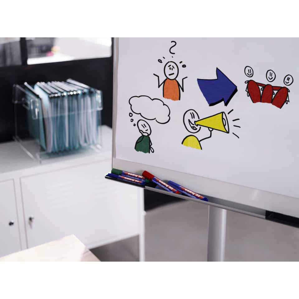 Brillant-Papiermarker 33, 1-5mm, rot EDDING 33-002 EDDING 33-002 Brillant Paper