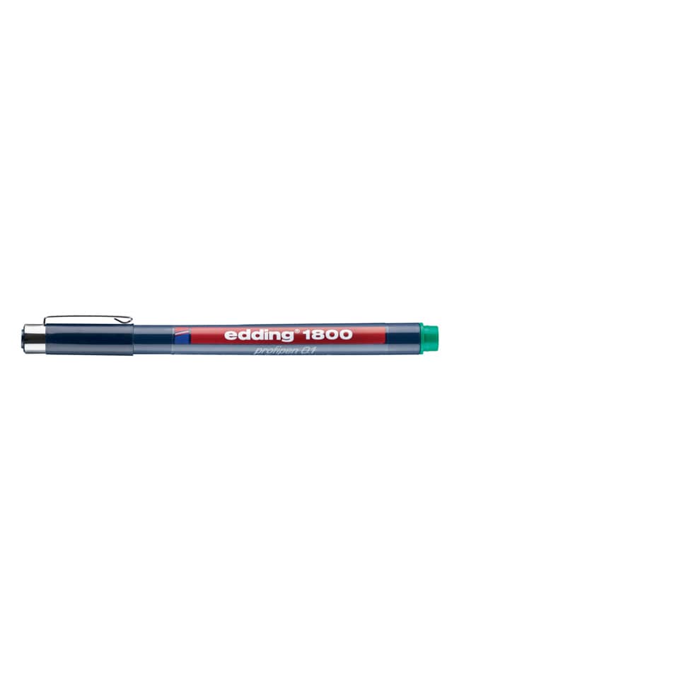 Präzisionsfeinschreiber 1800, 0,1mm, grün EDDING 1800-01-004 EDDING 4180001004 0,25mm