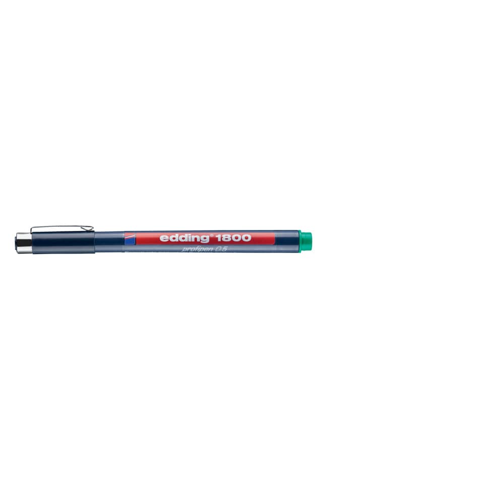 Präzisionsfeinschreiber 1800, 0,5mm, grün EDDING 1800-05-004 EDDING 4180005004 0,5mm