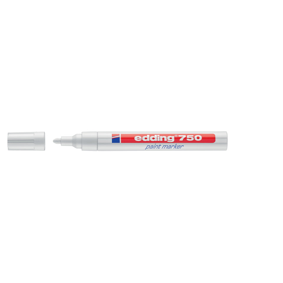 Lackmarker 750, 2-4mm, Rundspitze, weiß EDDING 4-750049 EDDING 4-750049  Rundspitze