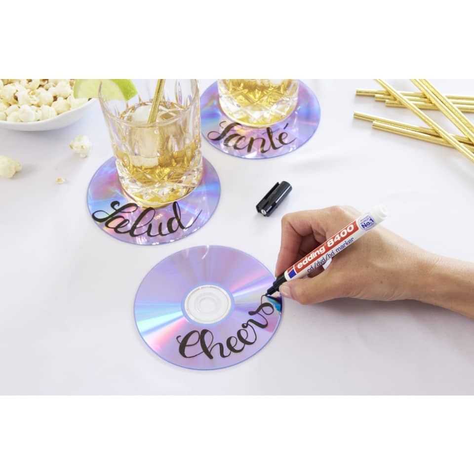CD-Marker 8400, 0,5-1mm, Rundspitze, rot EDDING 4-8400002 EDDING 4-8400002  0,75mm