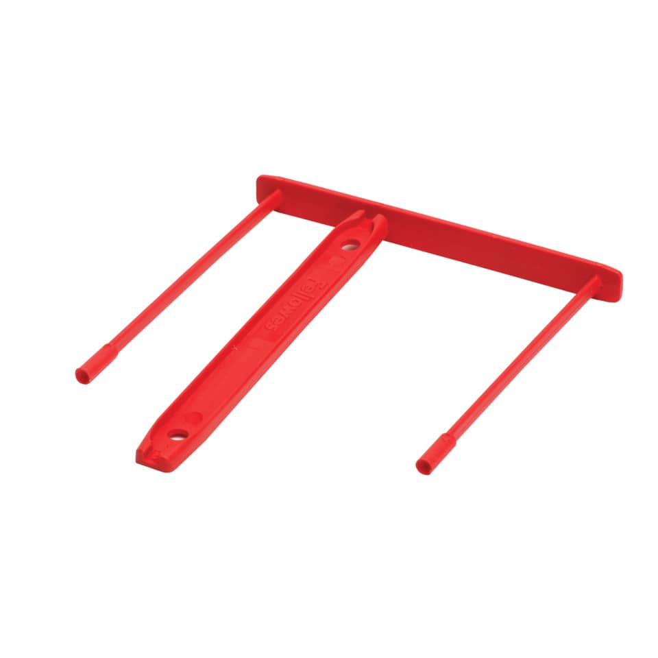 Magi-Clip, 100 Stück, rot BANKERS BOX 0089602 FELLOWES 0089602