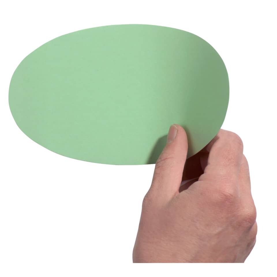 Moderationskarte - selbstklebend, 205 x 95 mm, Altpapier, 300 Stück, sortiert FRANKEN UMZS102099 FRANKEN UMZS 1020 99 300ST skl