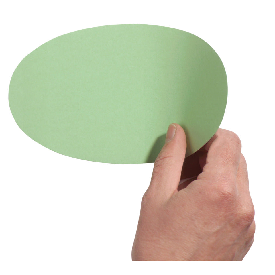 Moderationskarte - selbstklebend, Ø 195 mm, Altpapier, 300 Stück, sortiert FRANKEN UMZS2099 FRANKEN UMZS2099 300ST skl.
