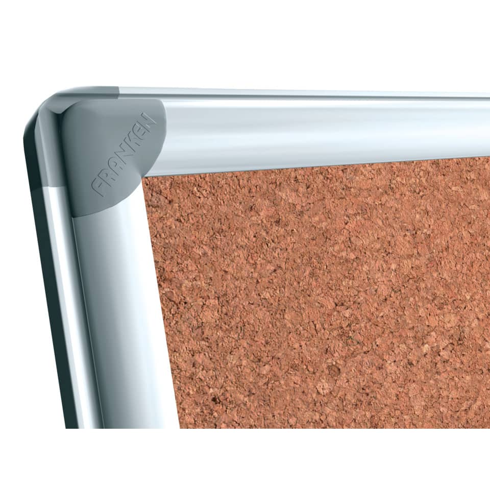 Korktafel PRO, Aluminiumrahmen, 900 x 600 mm FRANKEN KT8402