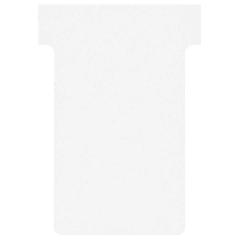 T-Karte, Größe 1, Altpapier, 17 x 47 mm, 100 Stück, weiß FRANKEN TK109 FRANKEN TK109  55x15mm 100St