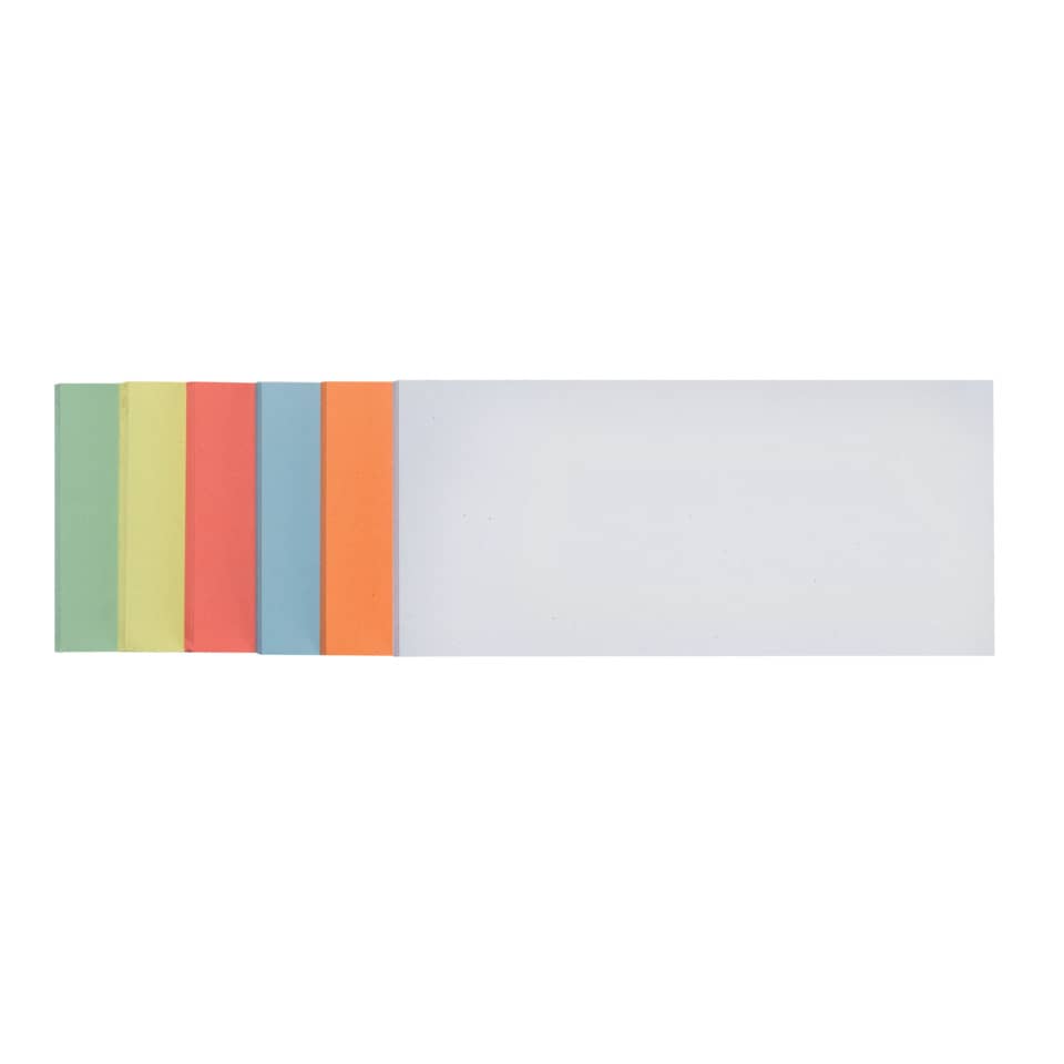 Moderationskarte, 205 x 95 mm, Altpapier, 500 Stück, sortiert FRANKEN UMZ102099 FRANKEN UMZ102099 130g Papier